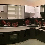 Кухня с панелью фотопечать, ЖК Корабли