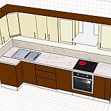 Кухня от рабочего проекта до полной установки